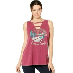 Double D Ranch Find Your Road Tank, Size Medium